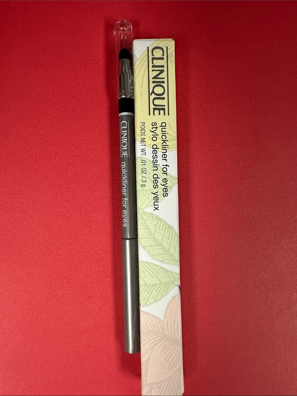 New In Box Clinique Quickliner for Eyes Pencil - 07 Really Black